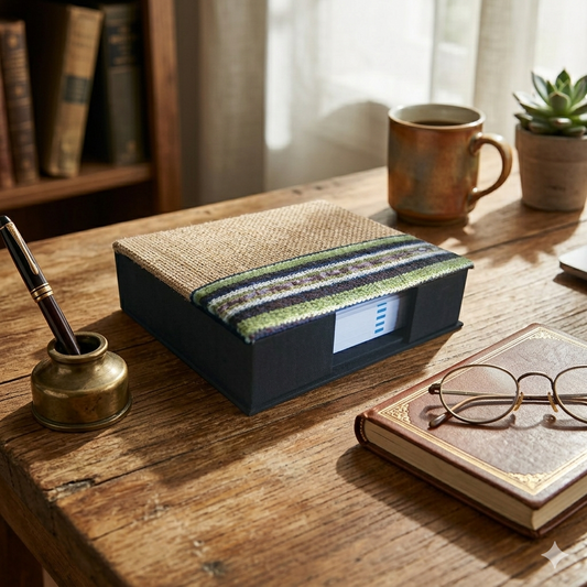 Vegan Leather Memo Holder, Memo Holder, Ecoingenuity Inc., Jacinto & Lirio. - Jacinto & Lirio