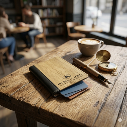 Vegan Leather Multicard Holder, Multicard Holder, Ecoingenuity Inc., Jacinto & Lirio. - Jacinto & Lirio