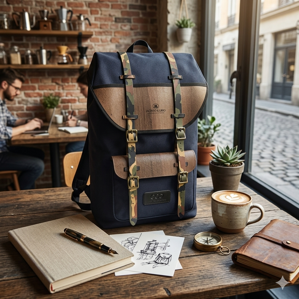 Herschel inspired water proof Premium Backpack, Herschel Bag, Ecoingenuity Inc., Jacinto & Lirio. - Jacinto & Lirio