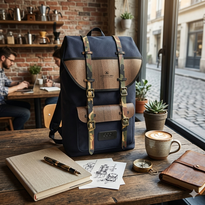 Herschel inspired water proof Premium Backpack, Herschel Bag, Ecoingenuity Inc., Jacinto & Lirio. - Jacinto & Lirio