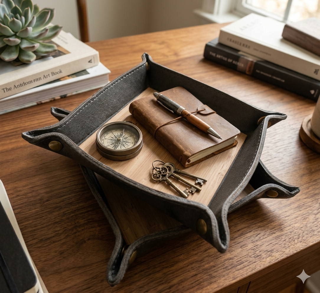 Simple Catchall Tray, Valet Tray, Jacinto & Lirio, Jacinto & Lirio. - Jacinto & Lirio