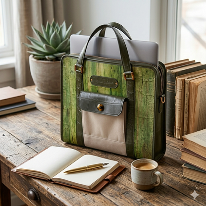 Vegan Leather Teodora Laptop Bag, Bag, Ecoingenuity Inc., Jacinto & Lirio. - Jacinto & Lirio