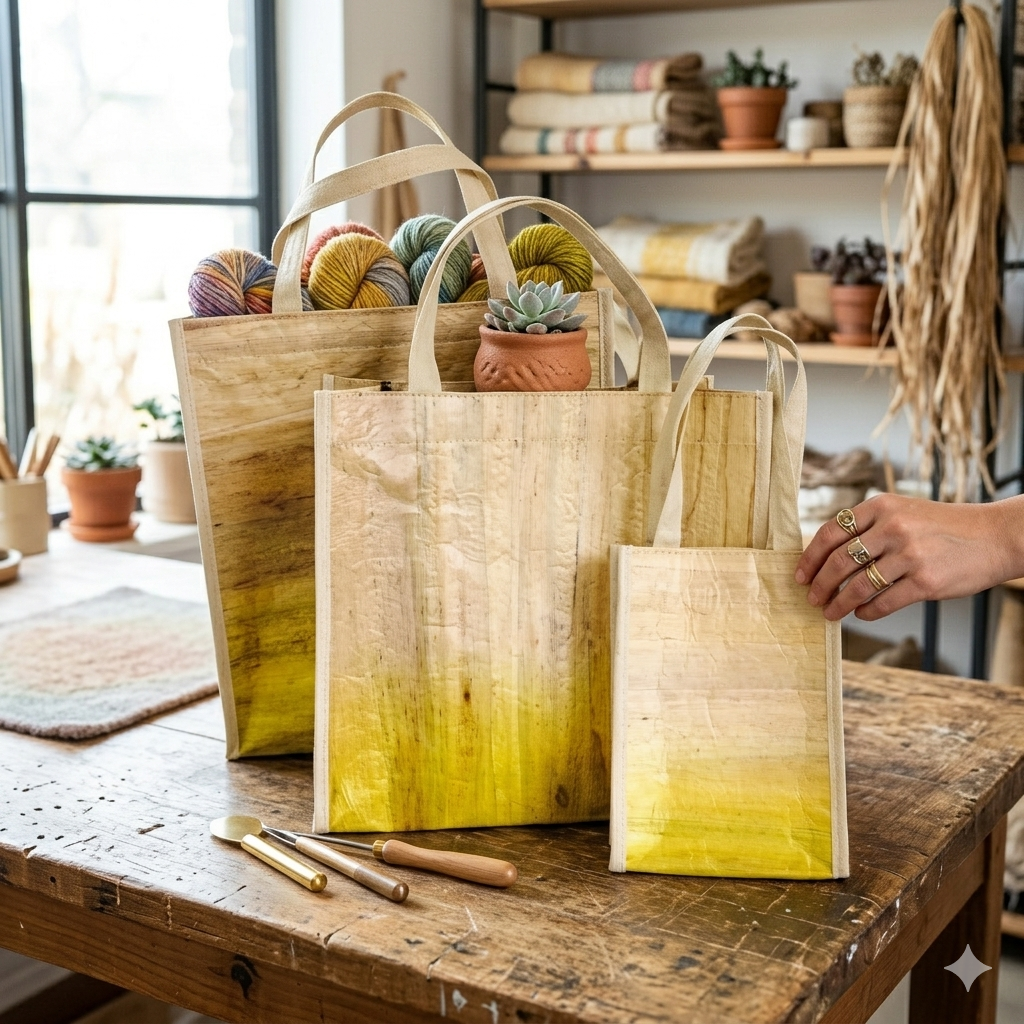 Vegan Leather Printed Eco Bag, Printed Eco Bag, Ecoingenuity Inc., Jacinto & Lirio. - Jacinto & Lirio