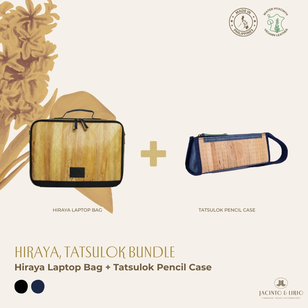 Hiraya (Black) with Tatsulok (Navy Blue) bundle.