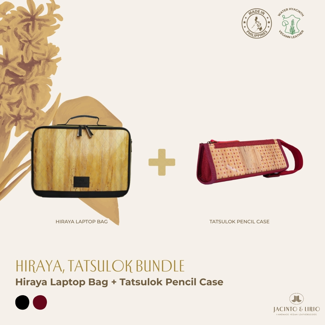 Hiraya (Black) with Tatsulok (Maroon) bundle.