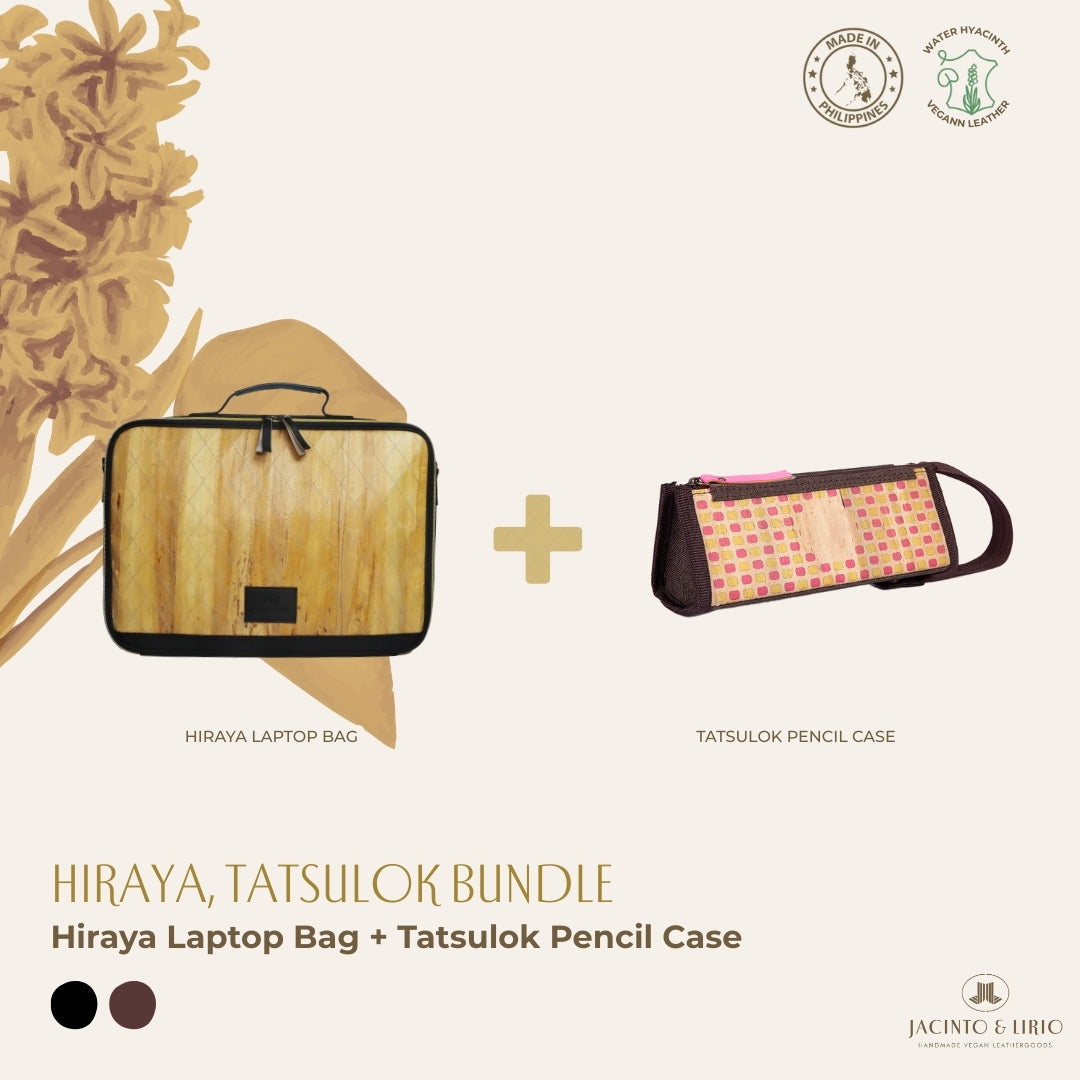 Hiraya (Black) with Tatsulok (Chestnut Brown) bundle.