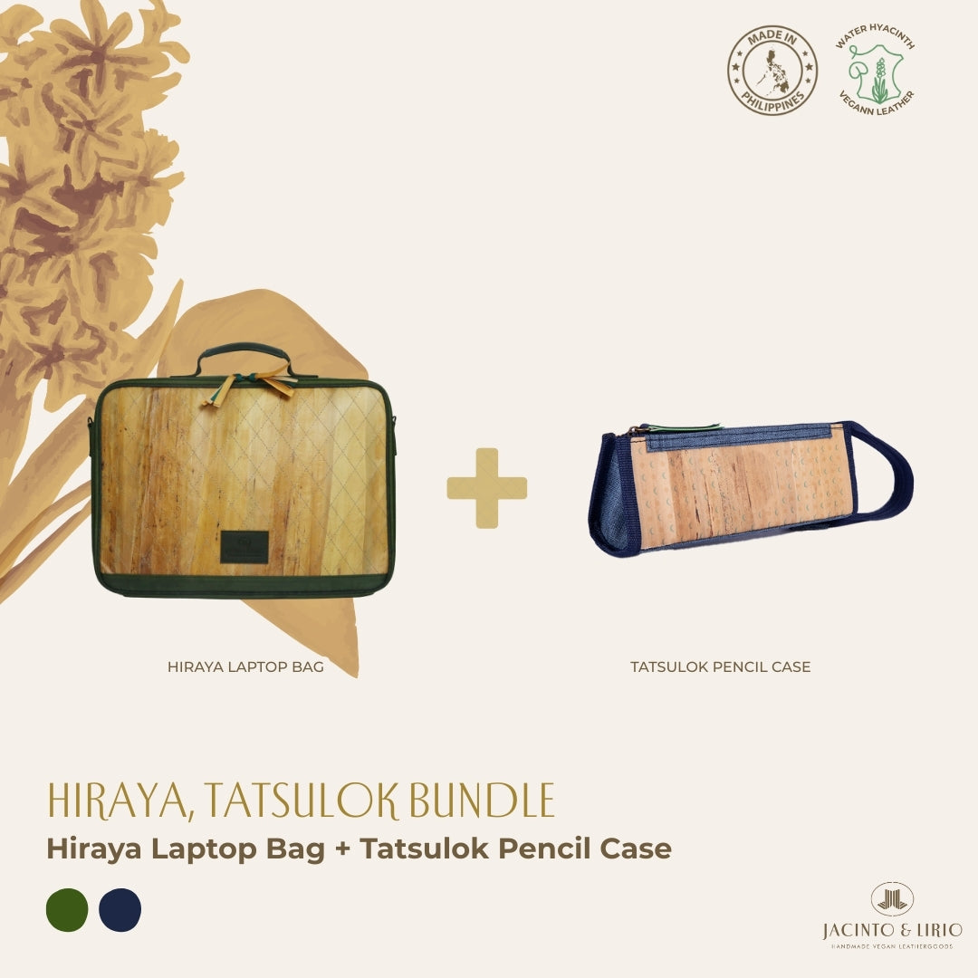 Hiraya (Green) with Tatsulok (Navy Blue) bundle.