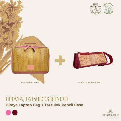 Hiraya (Pink) with Tatsulok (Maroon) bundle.