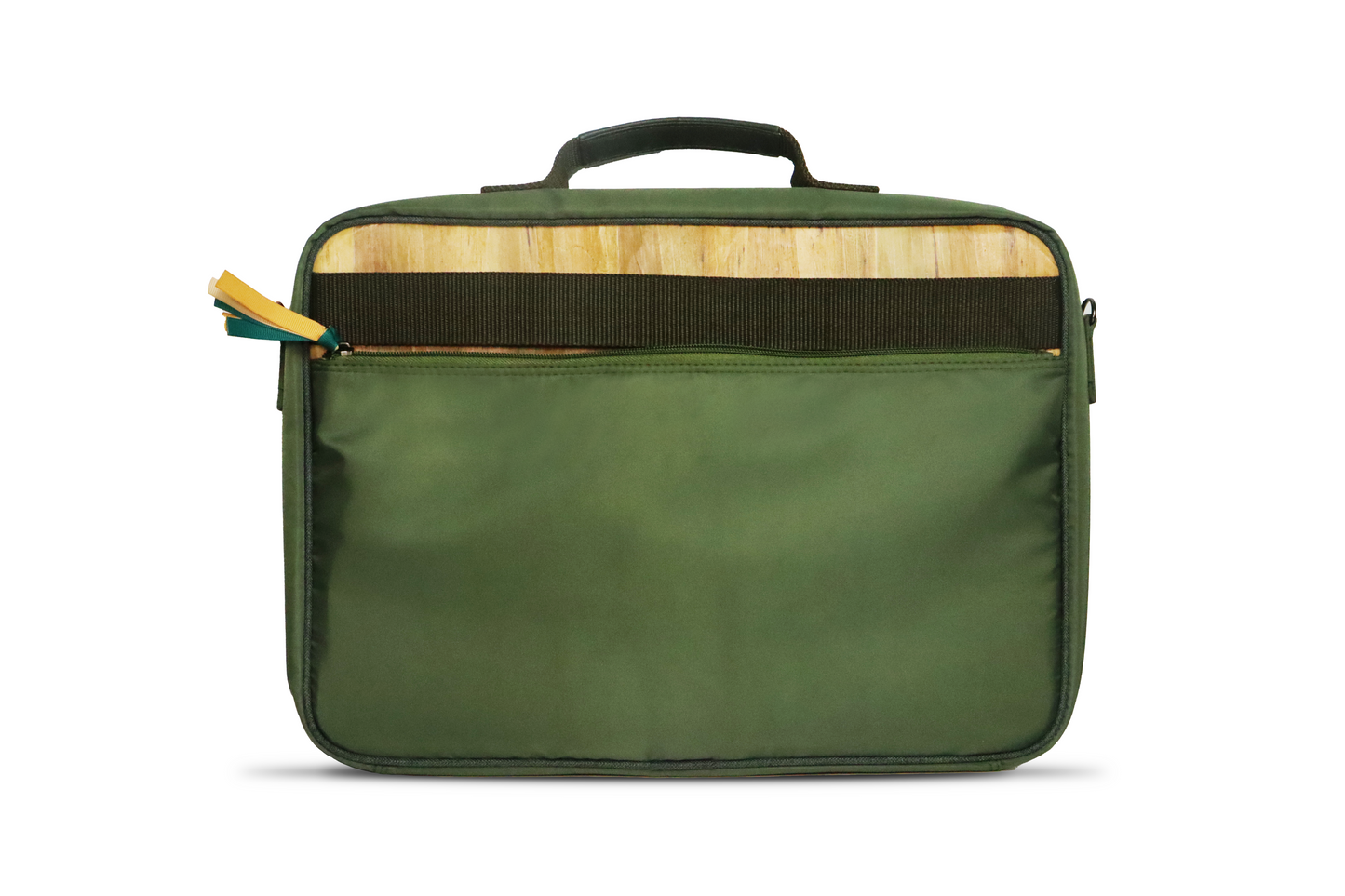 Hiraya Multifunctional and Eco-Friendly 13”/ 15” Workstation Laptop Bag with Privacy Panel, Built-In Laptop Stand, Zippered Closure & Travel Strap