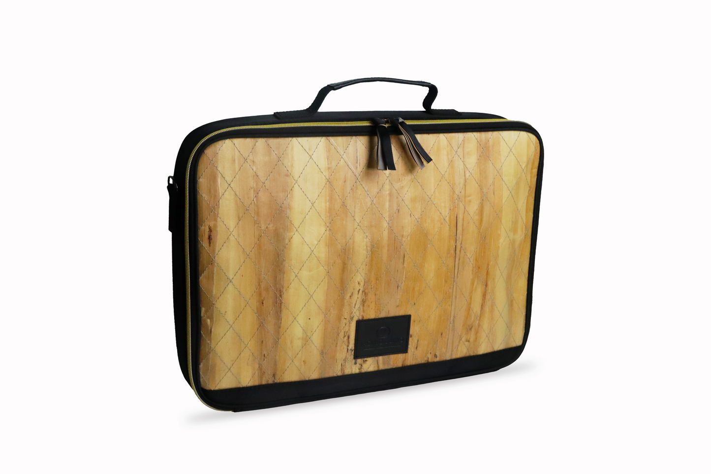 Hiraya Multifunctional and Eco-Friendly 13”/ 15” Workstation Laptop Bag with Privacy Panel, Built-In Laptop Stand, Zippered Closure & Travel Strap