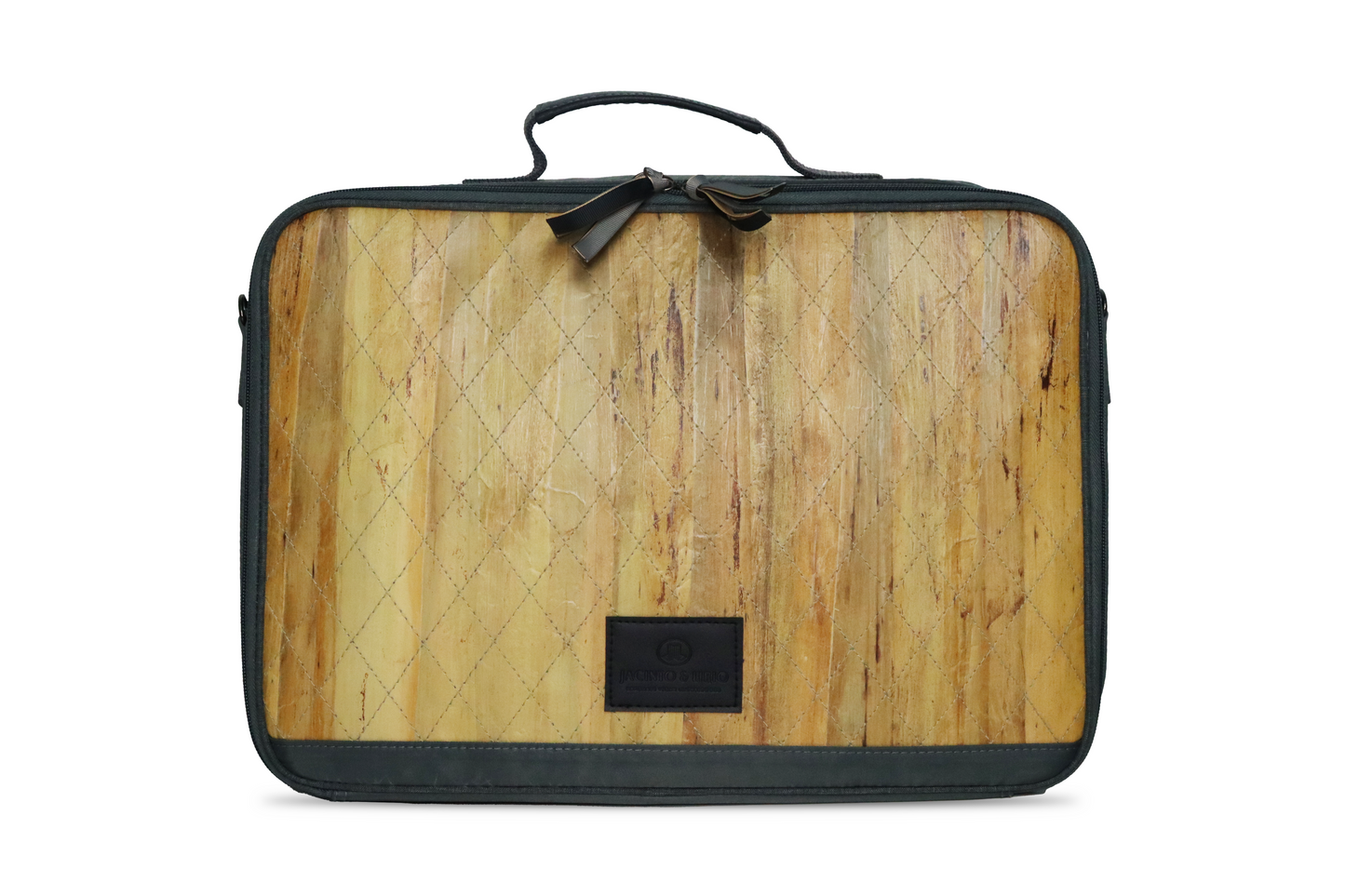 Hiraya Multifunctional and Eco-Friendly 13”/ 15” Workstation Laptop Bag with Privacy Panel, Built-In Laptop Stand, Zippered Closure & Travel Strap