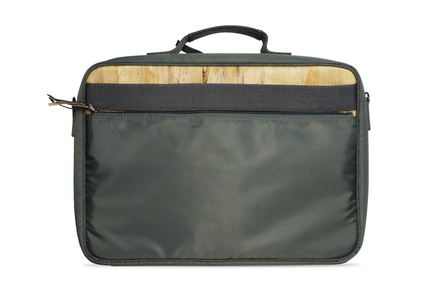 Hiraya Multifunctional and Eco-Friendly 13”/ 15” Workstation Laptop Bag with Privacy Panel, Built-In Laptop Stand, Zippered Closure & Travel Strap