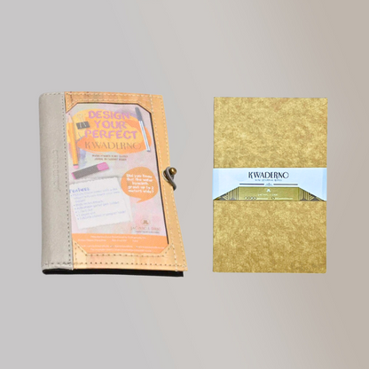 Personalizable Passport Holder or Refillable Vegan Leather Journal - Jacinto & Lirio