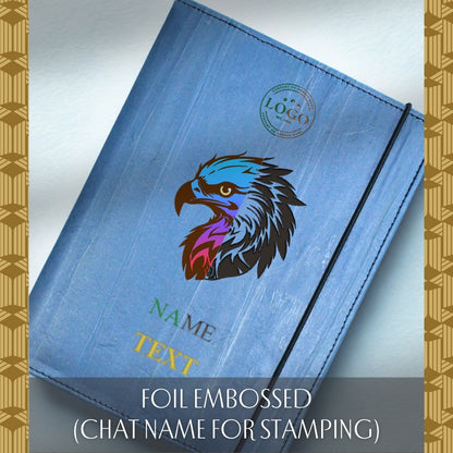 Makata II Medium A5 Executive Refillable Journal with Card Holders