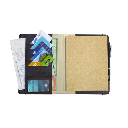 Makata II Medium A5 Executive Refillable Journal with Card Holders
