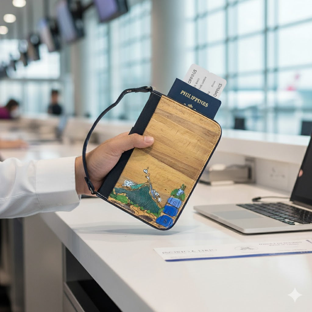 Gala Mayon Open Dated Daily Planner Family Passport Holder Wallet