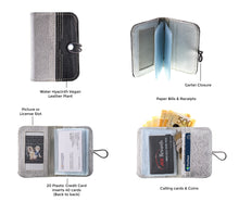 Load image into Gallery viewer, Pitaka Pocket-size Credit Card Wallet with 22 Card Sleeves