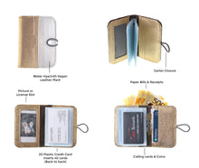Load image into Gallery viewer, Pitaka Pocket-size Credit Card Wallet with 22 Card Sleeves
