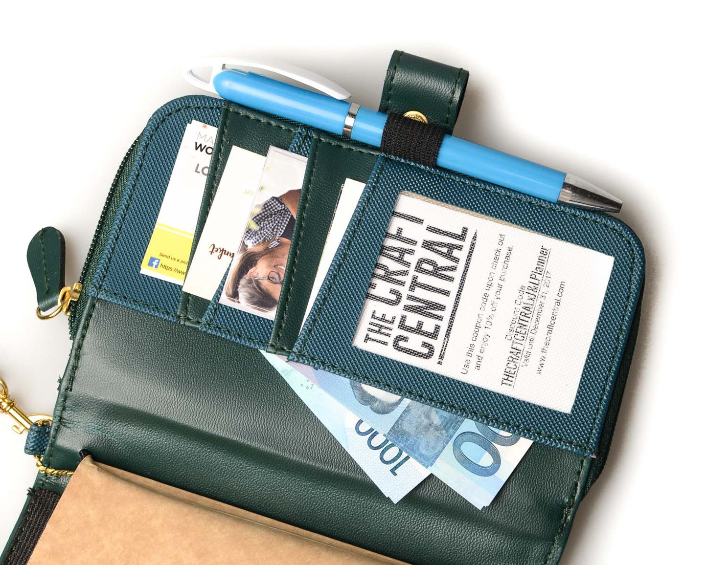 Fauna Mahika Undated Planner Magic Wallet Purse - Jacinto & Lirio