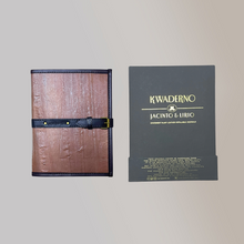 Load image into Gallery viewer, Pacem II Medium Blank Refillable Vegan Leather Journal + 1pc Gift Box Packaging Bundle - Jacinto &amp; Lirio