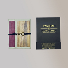 Load image into Gallery viewer, Artisan II Medium Dual Cover Refillable Vegan Leather Journal with Gift Box Packaging Bundle - Jacinto &amp; Lirio