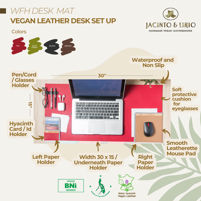 WFH Desk Mat - Jacinto & Lirio