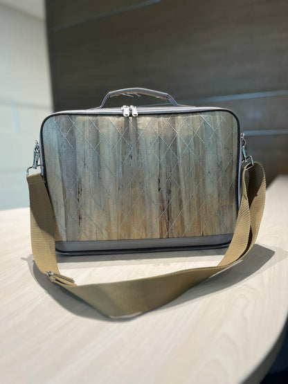 HIRAYA: Vegan Leather Portable Workstation Laptop Bag