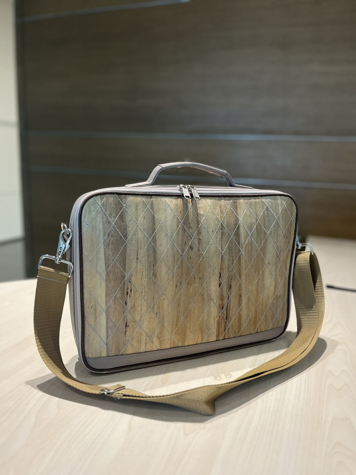 HIRAYA: Vegan Leather Portable Workstation Laptop Bag