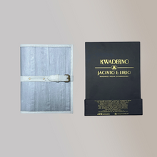 Load image into Gallery viewer, Pacem II Medium Blank Refillable Vegan Leather Journal + 1pc Gift Box Packaging Bundle - Jacinto &amp; Lirio