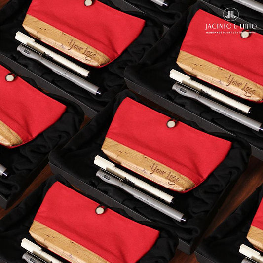 Vegan Leather Polycanvass Pouches (CCKIT07) - Jacinto & Lirio