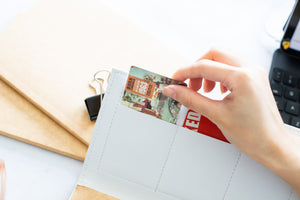 1 Artisan II Dual Cover Refillable Vegan Leather Journal (Medium) with Gift Box Packaging + 3 Medium Refills Blank Notebook Journal Inserts - Jacinto & Lirio