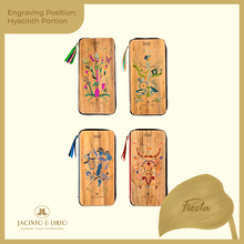 Load image into Gallery viewer, Logo Engraving Personalization on Water Hyacinth Portion - Jacinto &amp; Lirio