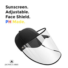 Load image into Gallery viewer, Philippine Made Detachable Face Shield Cap - Jacinto &amp; Lirio