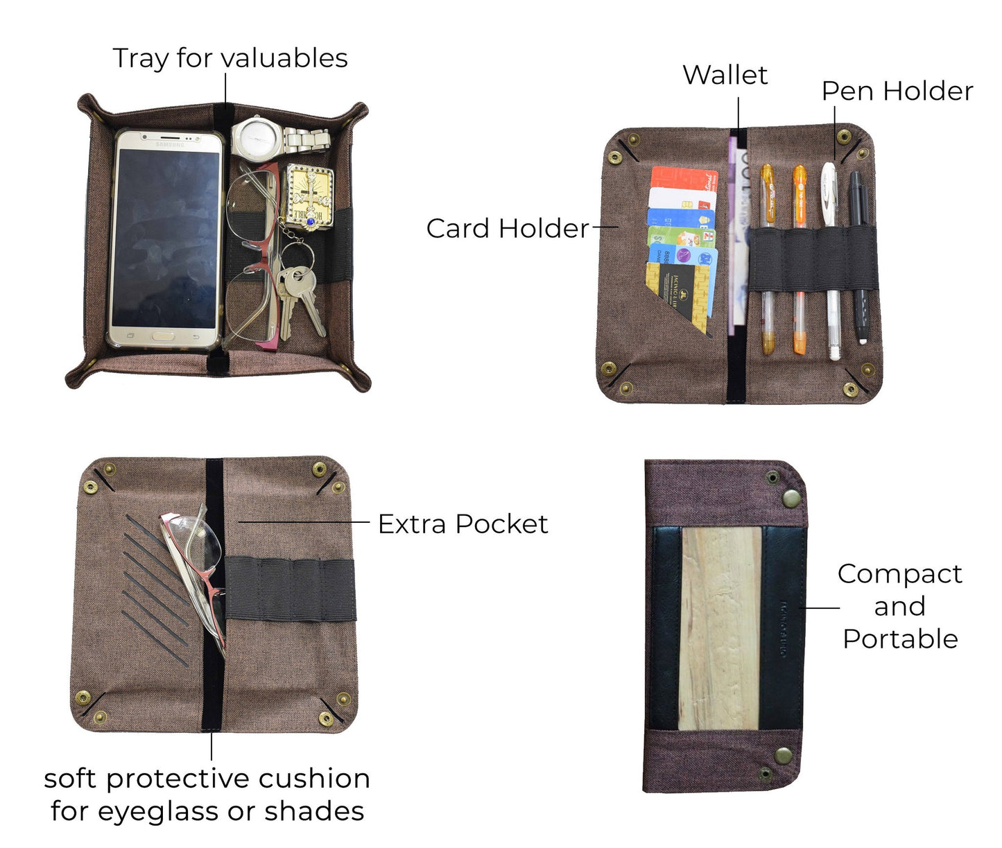 Desk Essentials Bundle: Deskmat + Catchall Tray + Desk Cork Board Clipboard Planner