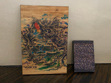 Load image into Gallery viewer, Imahe Water Hyacinth Canvas Wall Art with Wood Built Up - Jacinto &amp; Lirio