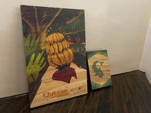 Load image into Gallery viewer, Imahe Water Hyacinth Canvas Wall Art with Wood Built Up - Jacinto &amp; Lirio