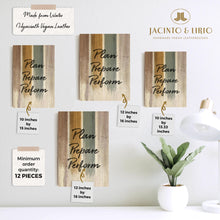 Load image into Gallery viewer, Imahe Water Hyacinth Canvas Wall Art with Wood Built Up (Large) - Jacinto &amp; Lirio