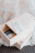 Load image into Gallery viewer, Kakaiba Wooden Box with Wooden Slide Cover - Jacinto &amp; Lirio