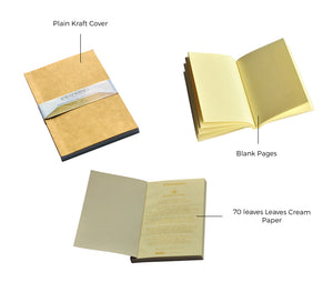Mini Refill Pocket Size Blank Notebook Journal Inserts - Jacinto & Lirio