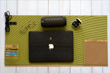 Load image into Gallery viewer, Jacinto &amp; Lirio - WFH Desk Mat or Gaming Pad with Pockets and Card Holders