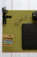 Load image into Gallery viewer, Jacinto &amp; Lirio - WFH Desk Mat or Gaming Pad with Pockets and Card Holders