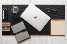 Load image into Gallery viewer, Jacinto &amp; Lirio - WFH Desk Mat or Gaming Pad with Pockets and Card Holders