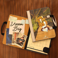 Load image into Gallery viewer, Alamat Vision Board Monthly Vegan Leather Desk Planner (Saging) - Jacinto &amp; Lirio
