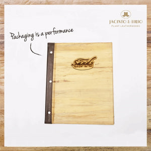 Vegan Leather Menu Holder - Jacinto & Lirio